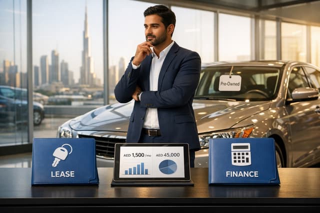 دليل شامل لتمويل وتأجير السيارات المستعملة في الإمارات: الشروط والخطوات والمقارنة