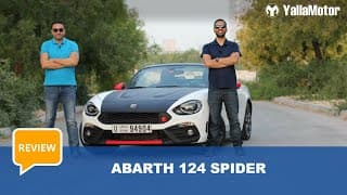 Abarth 124 Spider Review | YallaMotor Abarth 124 Spider Review | YallaMotor