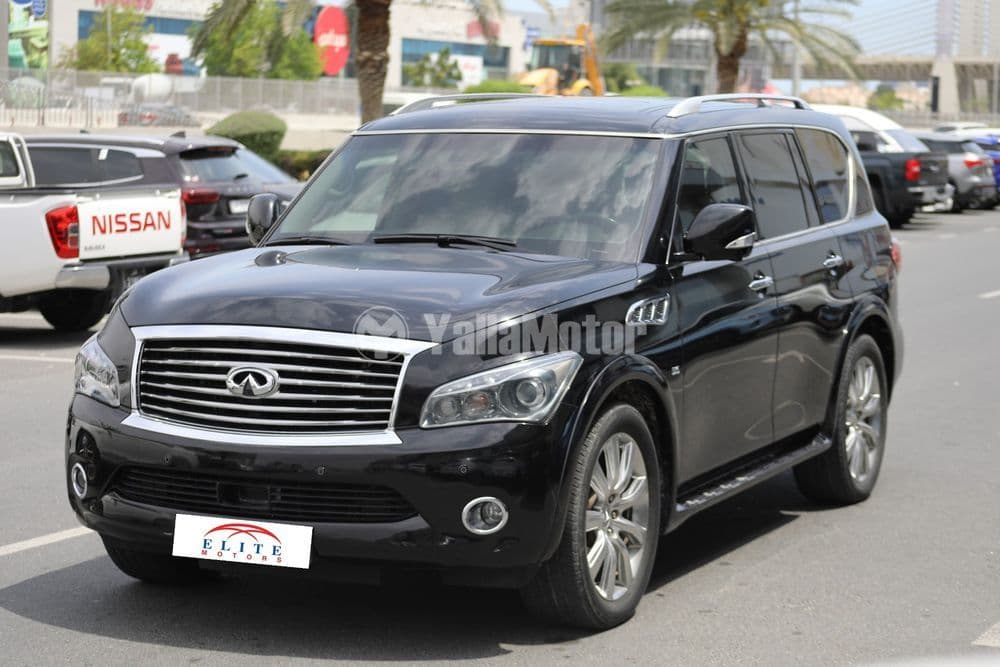 انفينيتي كيو اكس80 5.6L 7s لكشاري 2014 مستعملة