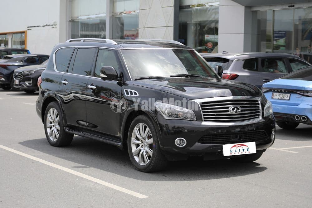 انفينيتي كيو اكس80 5.6L 7s لكشاري 2014 مستعملة