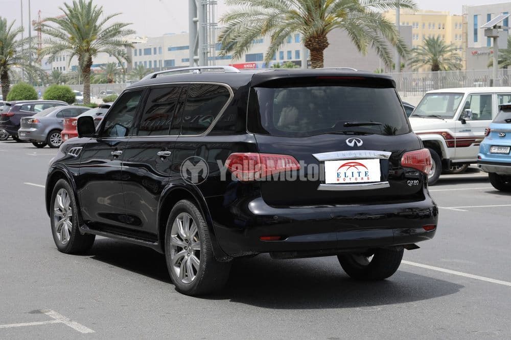 انفينيتي كيو اكس80 5.6L 7s لكشاري 2014 مستعملة