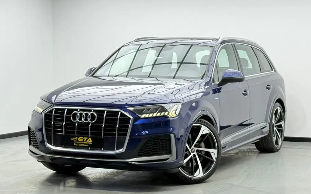 مستعملة أودي كيو7 55 TFSI quattro S-line 340 HP 2021