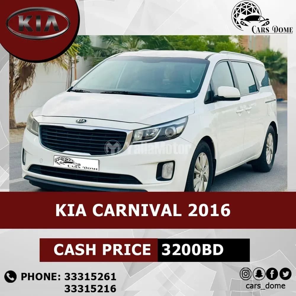 Used Kia Carnival 3.3 EX 2016