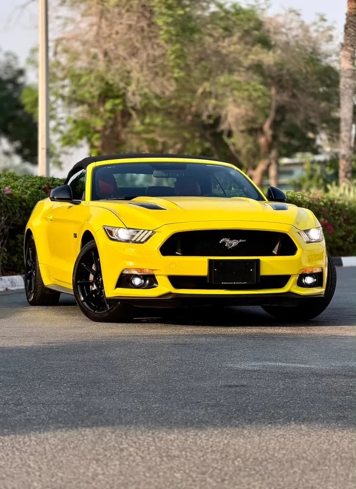 فورد موستانج 5.0L GT المكشوفة 2016 مستعملة