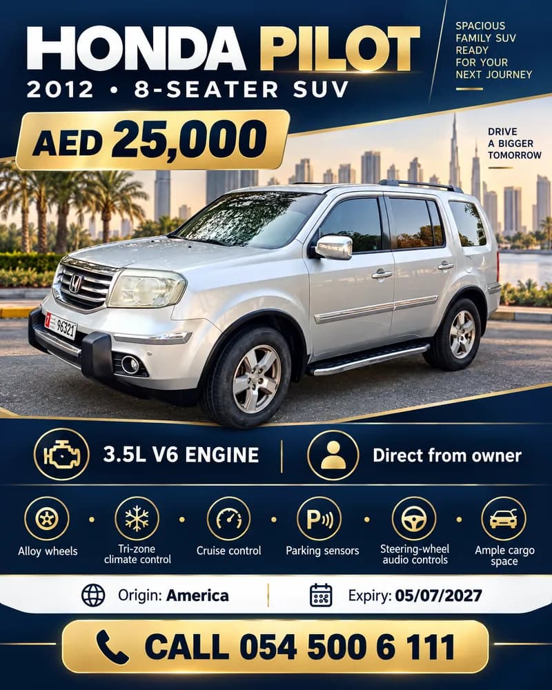 Used Honda Pilot EX 2012
