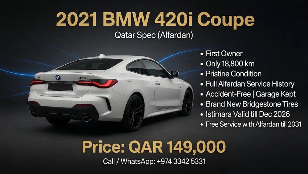 Used BMW 4 Series Coupe 420i 2021 Used BMW 4 Series Coupe 420i 2021 used_cars.forSale
